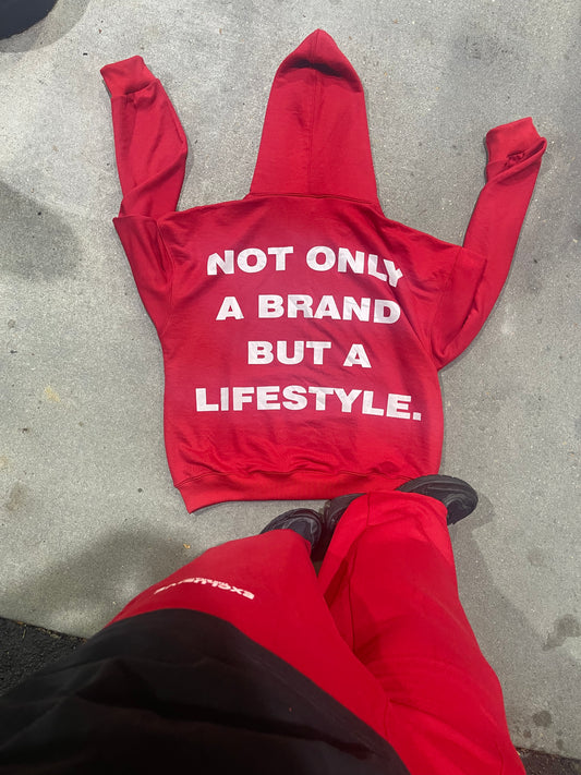 Bigger Than The Brand Red Hoodie